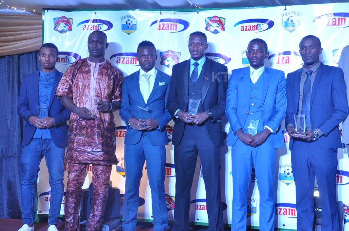 Bamwe mu bahawe ibihembo umwaka ushize