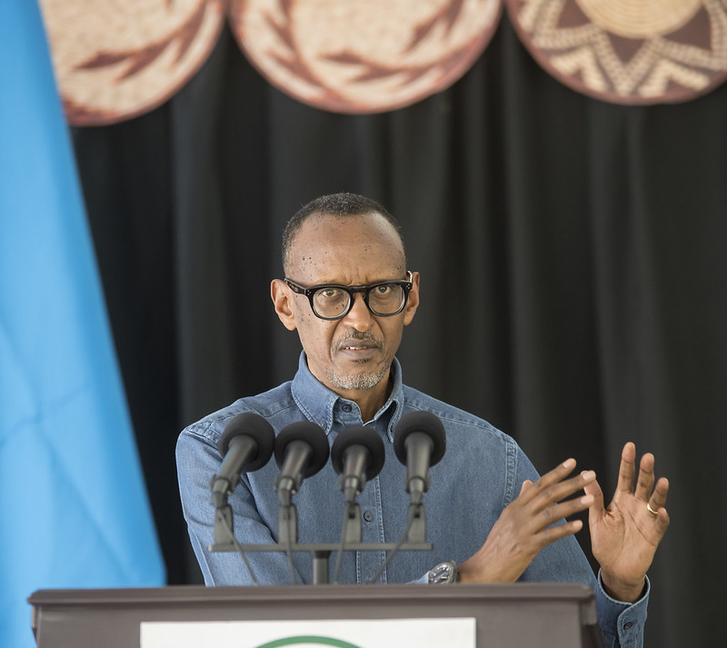 Perezida Kagame yaganiriye n