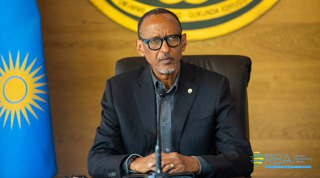 Perezida Kagame yihanganishije abaturage ba Namibia