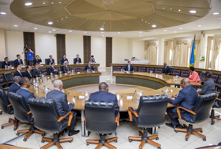 Hon. Dejiang yaje ayoboye itsinda ry'abadepite bo mu Bushinwa.