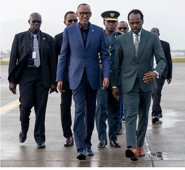 Perezida Kagame yagezi muri Trinidad and Tobago