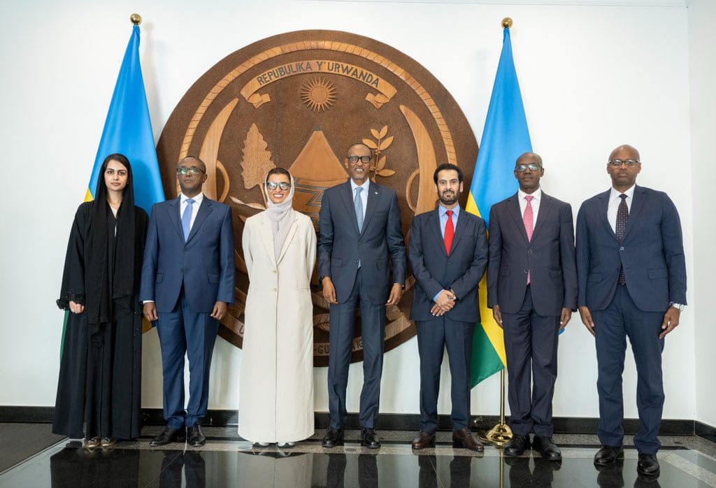 Perezida Kagame yakiriye abayobozi baturutse muri Leta zunze Ubumwe z