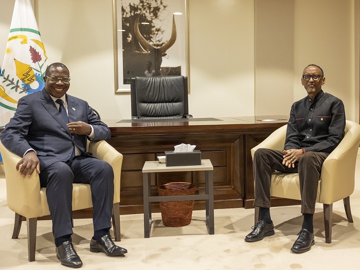 Perezida Kagame na Philip Mpango, Visi Perezida wa Tanzania