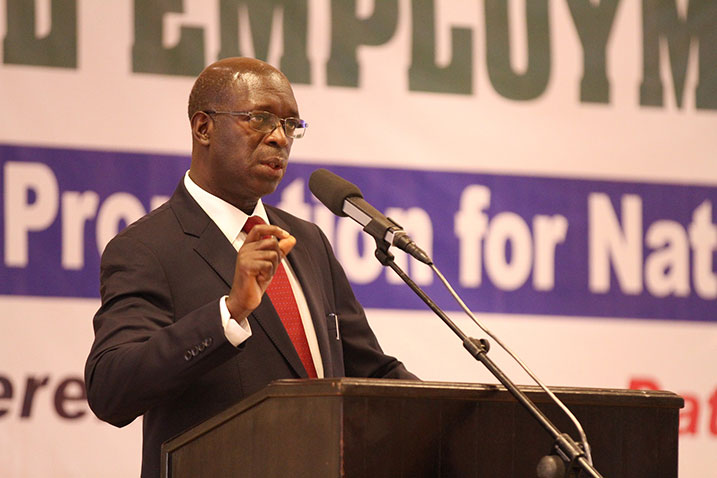 Minisitiri Murekezi yasabye inama y'abafatanyabikorwa mu guteza imbere umurimo gushakira ibisubizo ikibazo cy'ubushomeri.