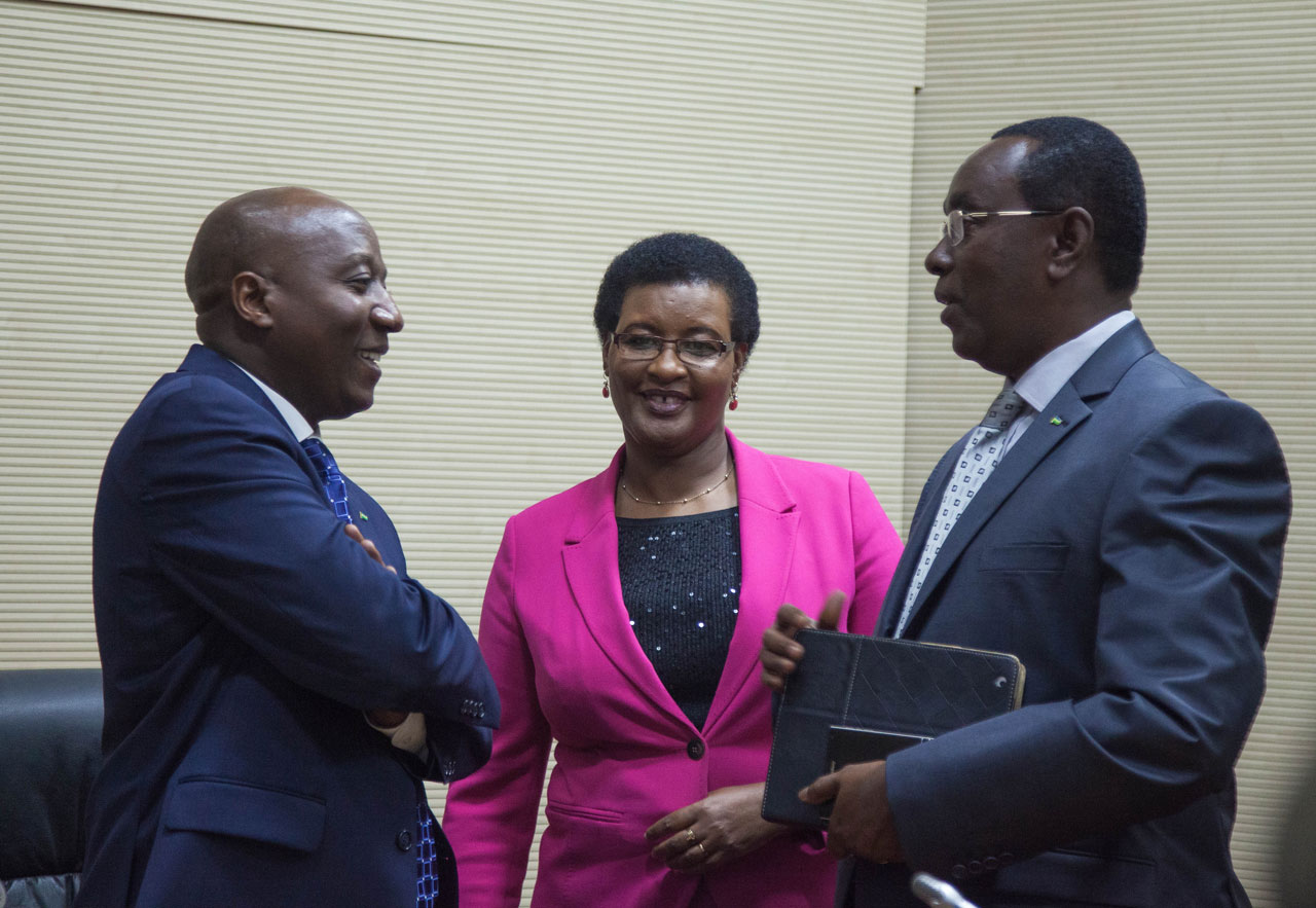 Abayobozi b'inteko ishinga amategeko imitwe yombi bakira minisitiri w'Intebe Dr Ngirente