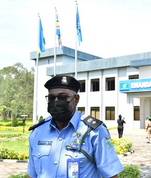 CSP Shehuddeen Baba uvuga ko aya mahugurwa azayungukiramo ubumenyi buzamufasha kwigisha bagenzi be