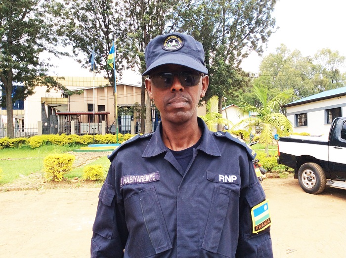 CIP Habiyaremye ashimira abaturage bagira uruhare mu gutanga amakuru ku bakekwaho ibyaha