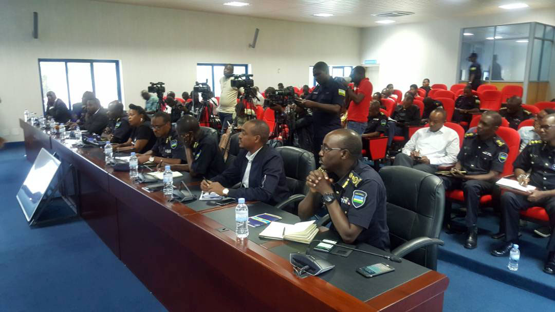 Iyi nama yari yitabiriwe n'abapolisi ndetse n'abanyamakuru