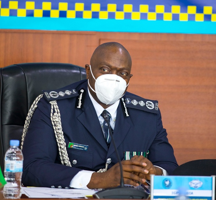 Umuyobozi mukuru wa Polisi ya Zambia, IGP Kakoma Kanganja