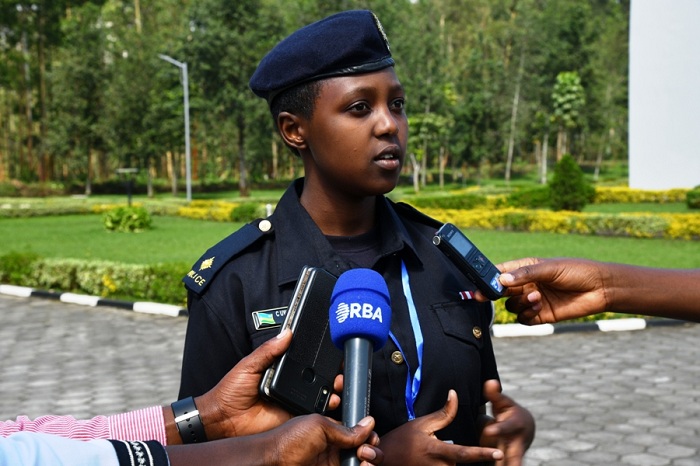 AIP Christine Uwingeneye wo muri Polisi y'u Rwanda
