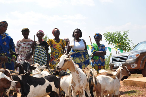 Abapfakazi ba Jenoside bashyikirijwe ihene za kijyambere.