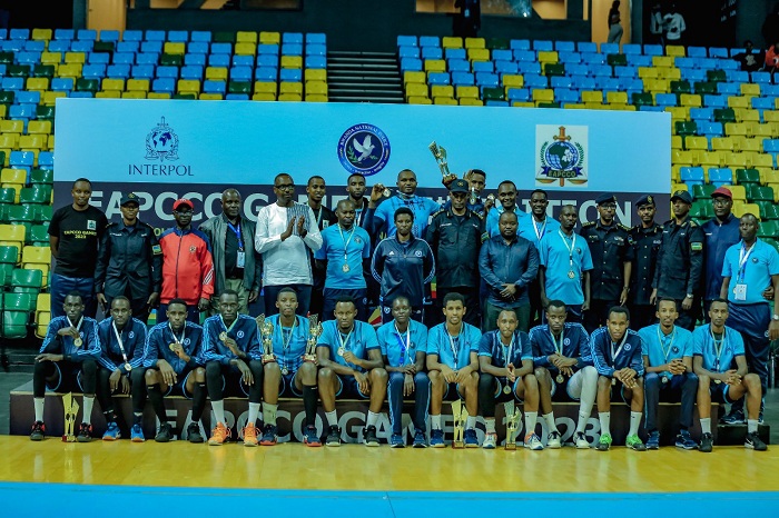 Ikipe ya Polisi y'u Rwanda ya Volleyball niyo yegukanye irushanwa 
