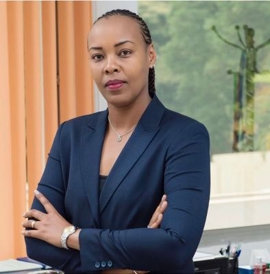 Aurore Mimosa Munyangaju wari Minisitiri wa Siporo