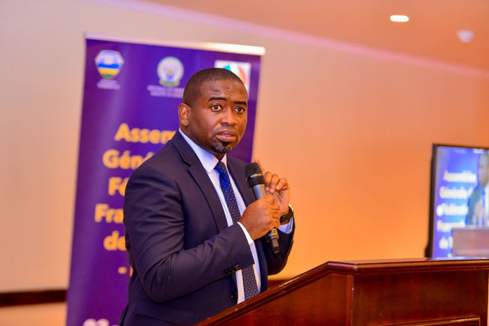 Umunyamabanga Uhoraho muri muri Minisiteri ya Siporo Shema Maboko Didier ni we watangije iyi nama