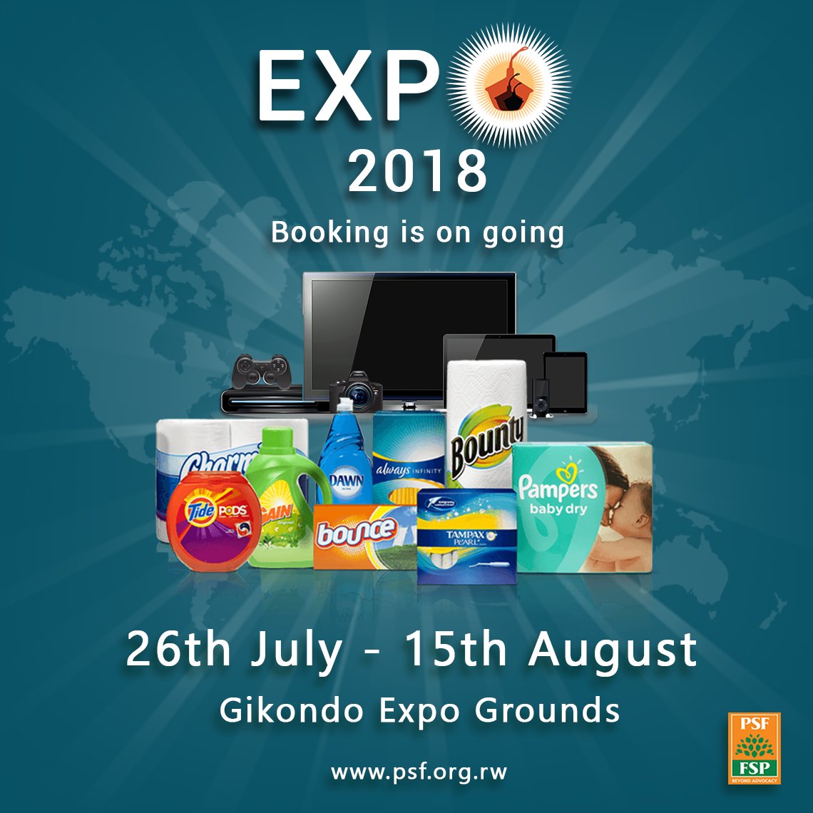 Expo 2018 izamara ibyumweru bitatu