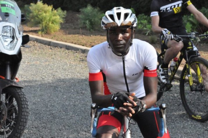 Byukusenge Patrick yagize impanuka nto mu myitozo ariko ntiyamubujije kujya guhatana