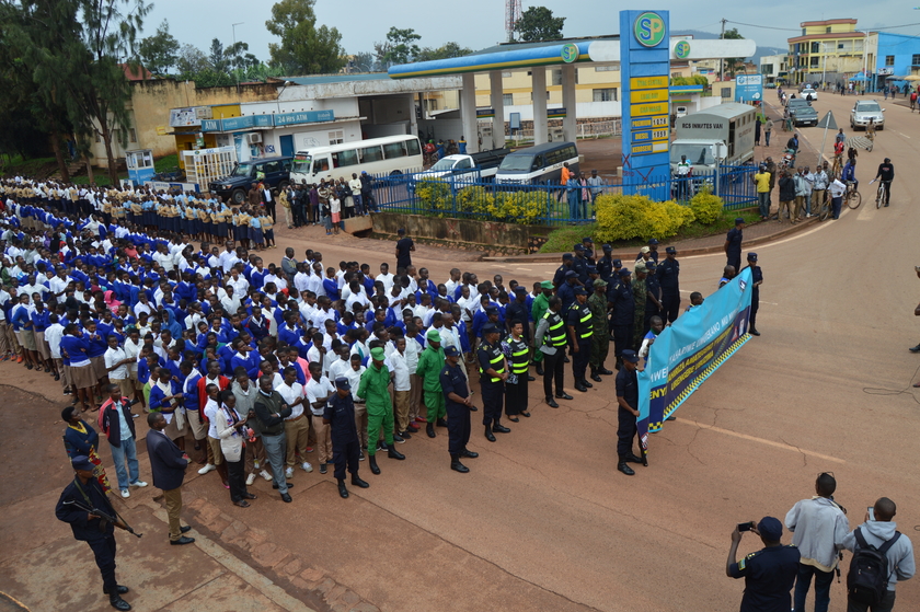 Police yatangije icyumweru cyo kurwanya impanuka mu mihanda