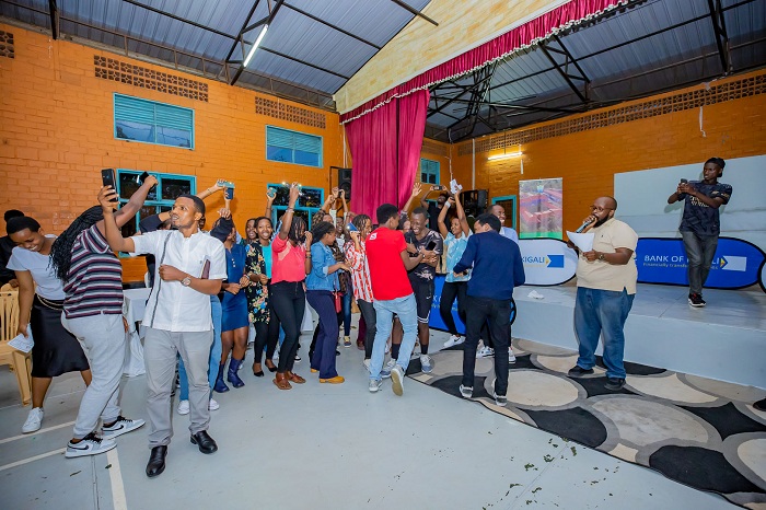 Ibyishimo byari byose ku bafana igihe hatangazwaga abatsinze