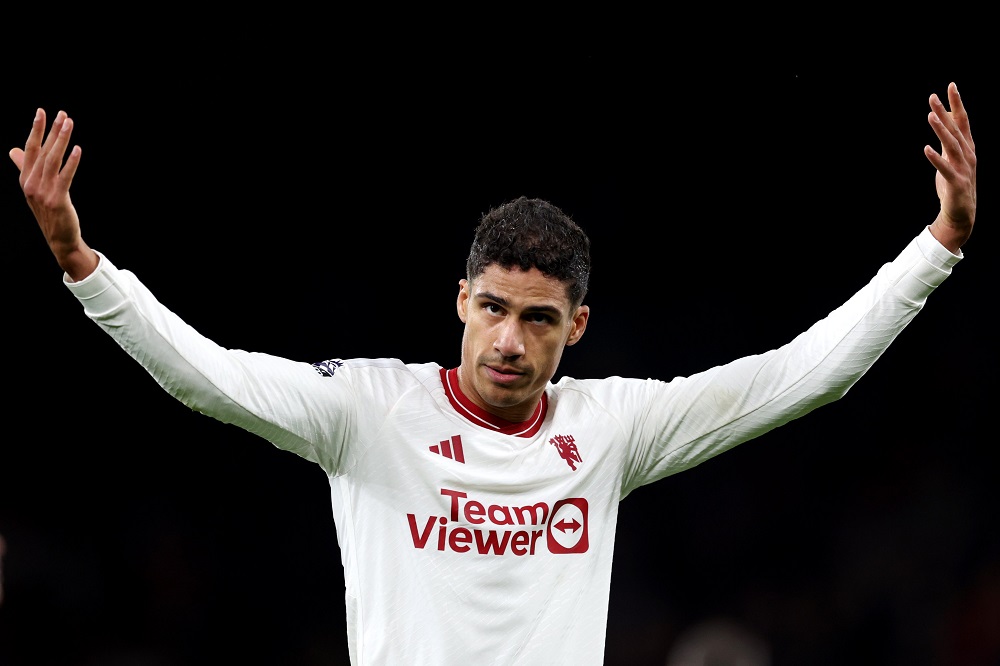 Rafael Varane wari uyoboye ubwugarizi bwa Manchester United bwitwaye neza 