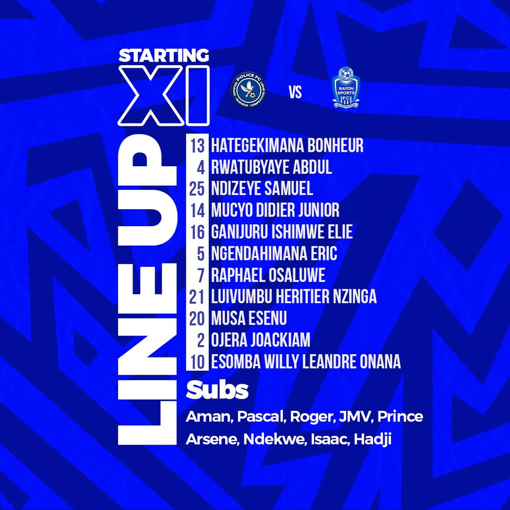 Abakinnyi Rayon Sports yakoresheje itsinda Police FC