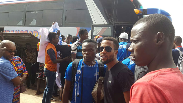 Bifotozanya na bamwe mu bakinnyi ba Rayon Sport