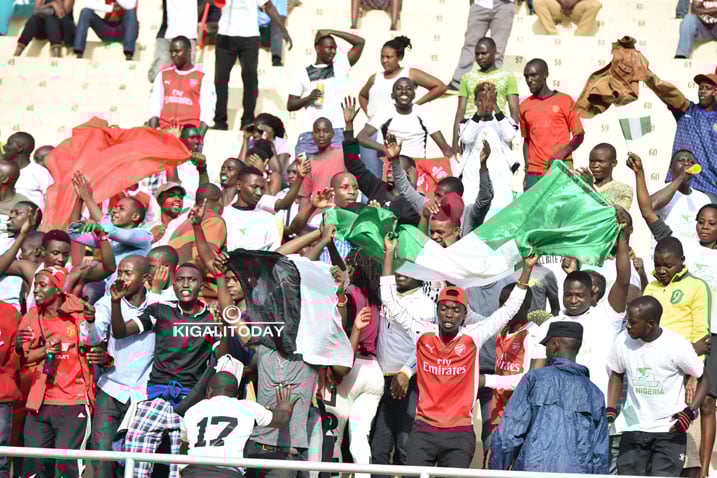 Mu buryo bweruye, abafana ba APR Fc bari baje gushyigikira Rivers United
