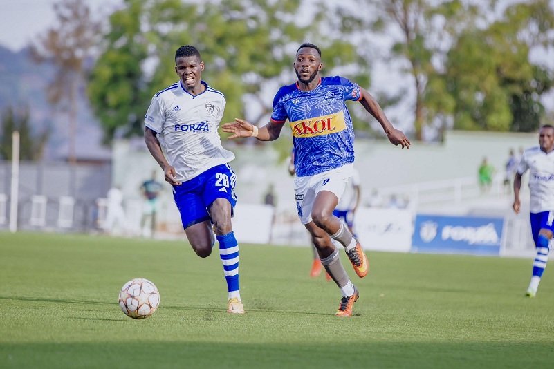 Charles Bbaale wa Rayon Sports ahanganye na Abuba Sibomana