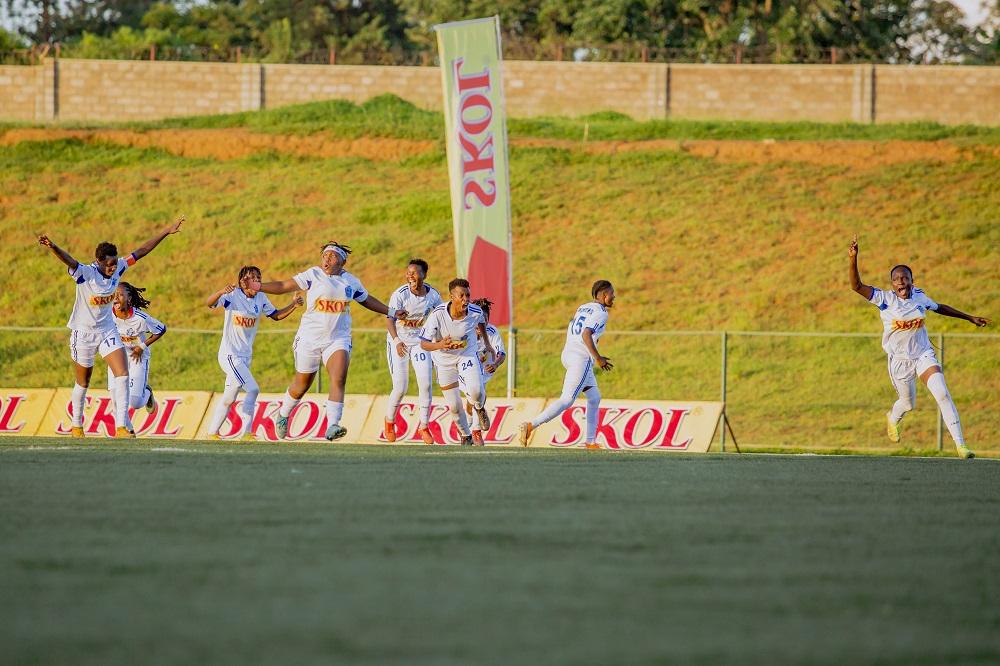 Abakinnyi ba Rayon Sports bagiye mu bicu ubwo penaliti ya nyuma yari imaze kwinjira