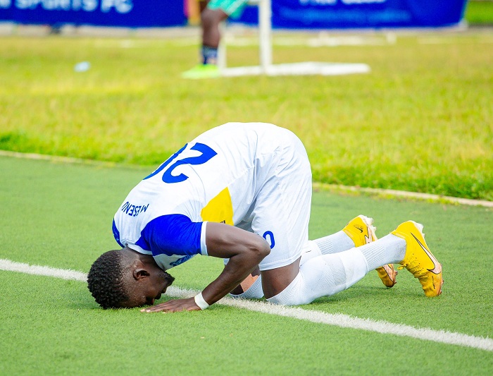 Musa Essenu ashimira Imana ku gitego yatsinze 