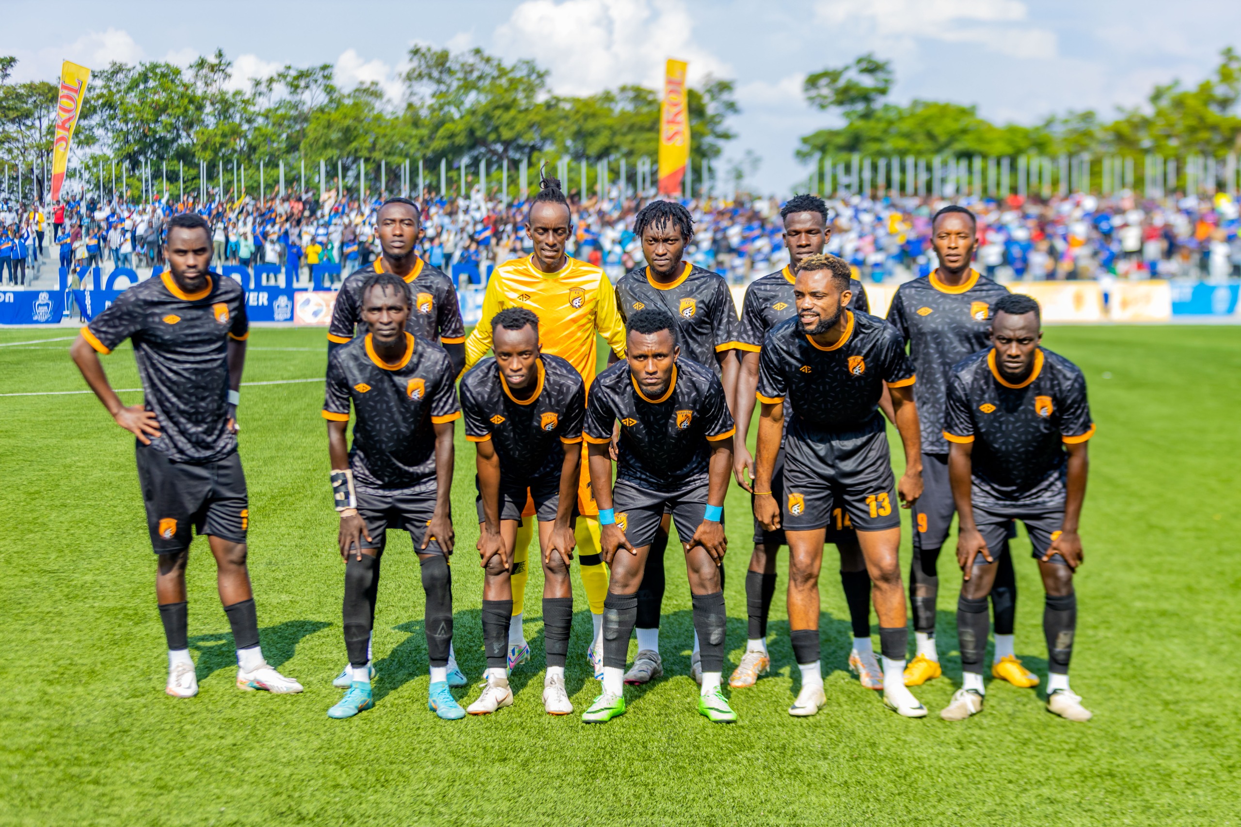 Abakinnyi ba Bugesera FC babanje mu kibuga