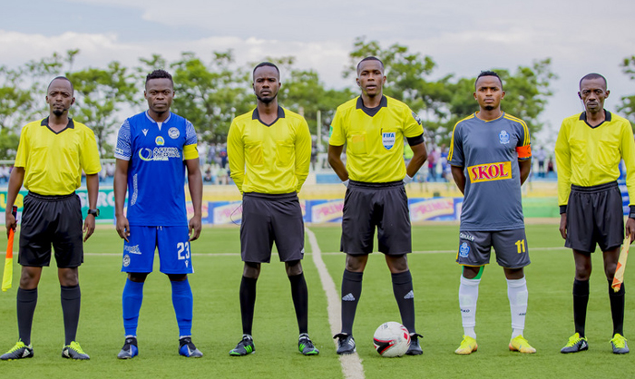 Kwizera Pierrot yari kapiteni wa AS Kigali mu mukino ubanza, ubu ni umukinnyi wa Rayon Sports