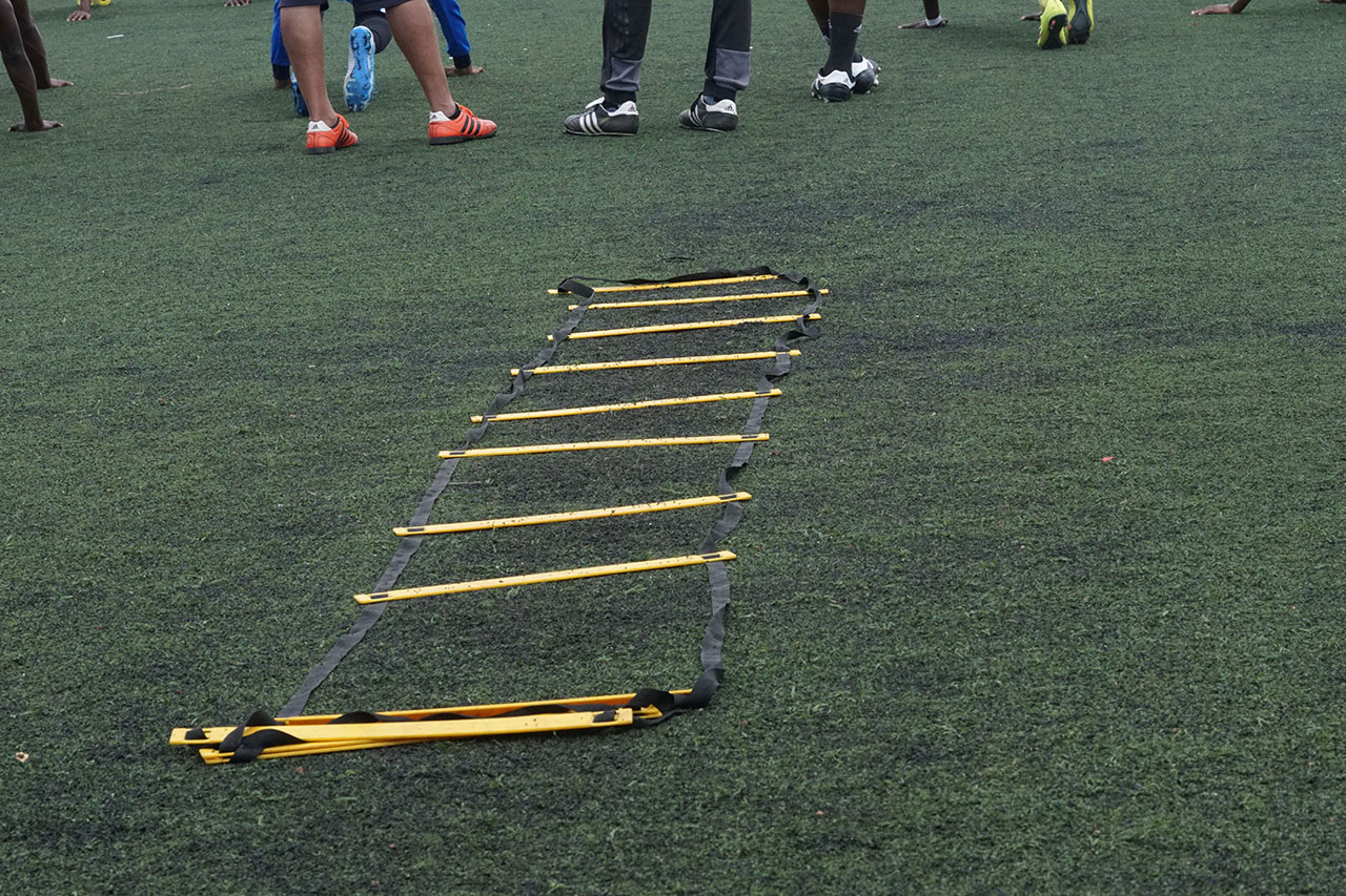 Bimwe mu bikoresho byifashishijwe kuri uyu munsi mu myitozo