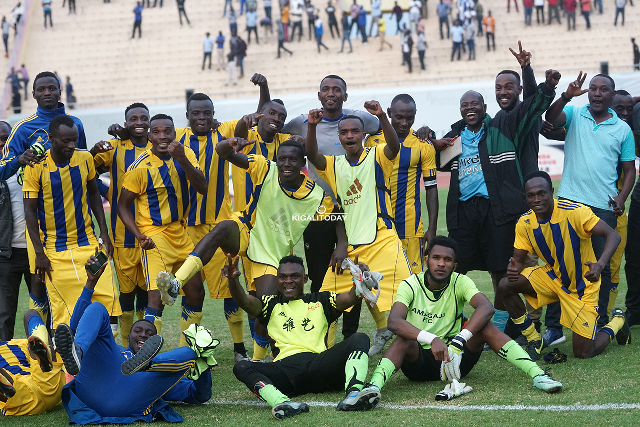 Amagaju yishimira intsinzi ikomeye bari bakuye kuri Rayon Sports