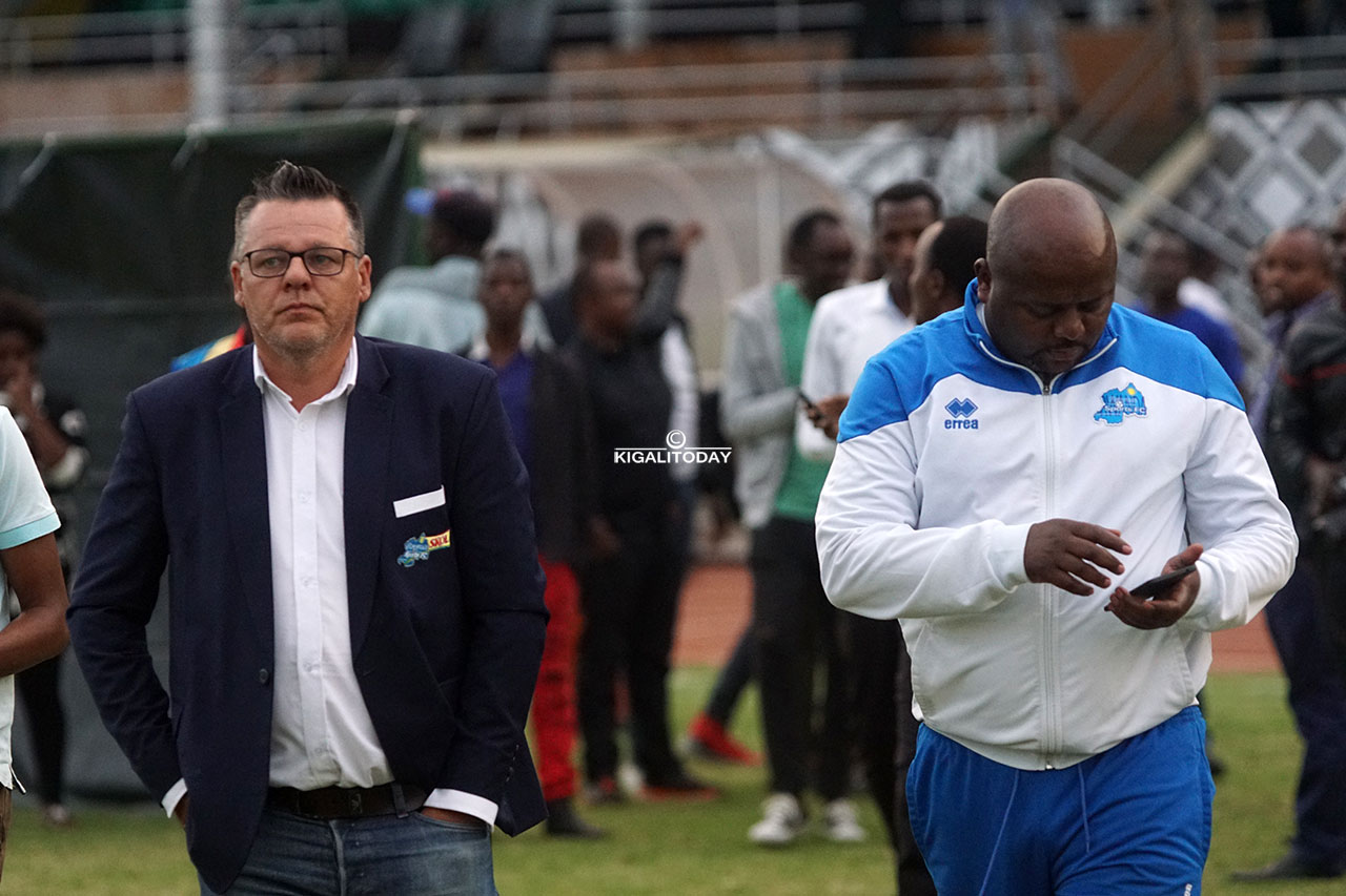 Ivan Minnaert ubwo yatsindwaga n'Amagaju