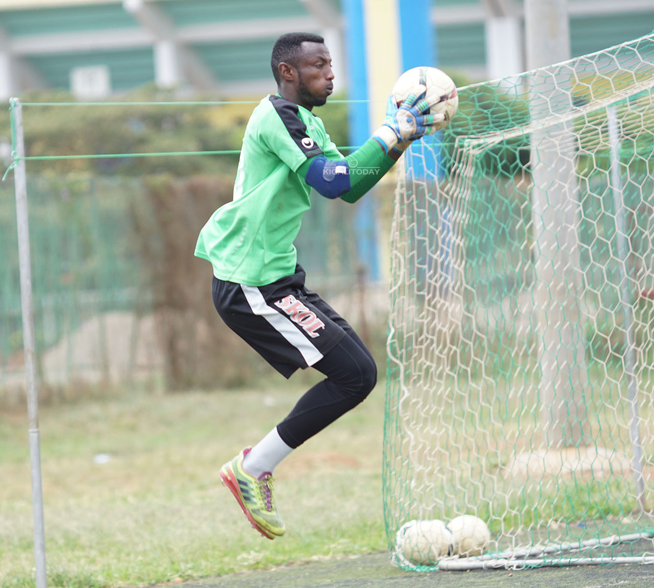Bashunga Abouba utaremererwa gukinira Rayon Sports nawe yakoze imyitozo