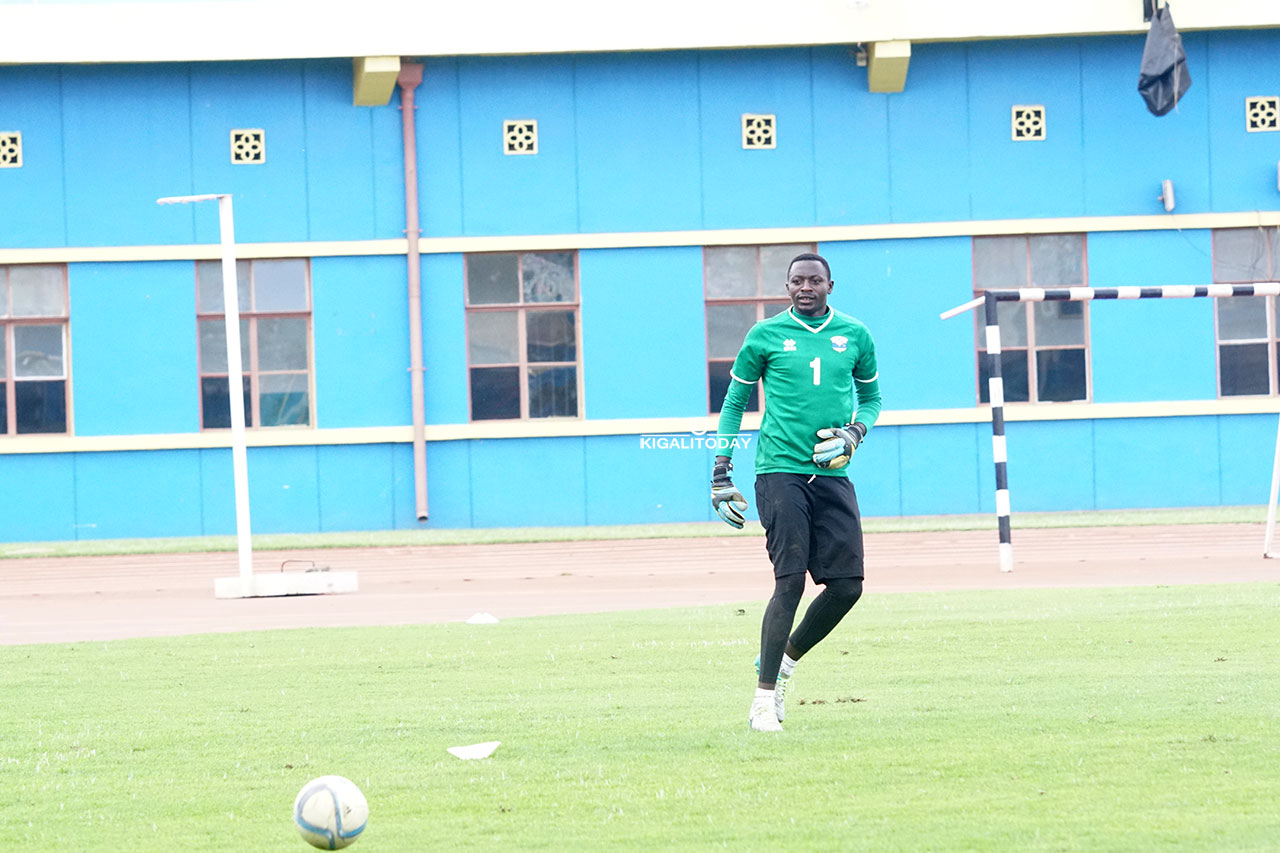 Ndayishimiye Eric Bakame umunyezamu akaba na Kapiteni wa Rayon Sports afite icyizere cyo kwerekeza ikipe mu matsinda