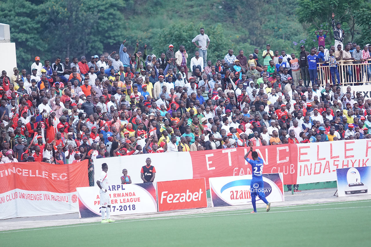 Djabel Manishimwe yahawe ikarita y'umutuku ahita asohoka mu kibuga