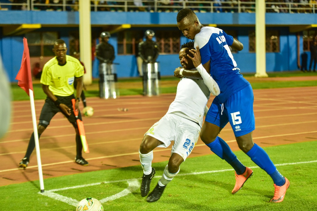 Usengimana Faustin wa Rayon Sports yabangamiye cyane ba rutahizamu ba Mamelodi