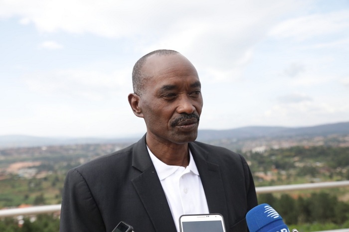 Rt Lt Col Ndore Rurinda wahuguye abakozi b'Ingoro Ndangamateka y'Urugamba rwo kubohora igihugu