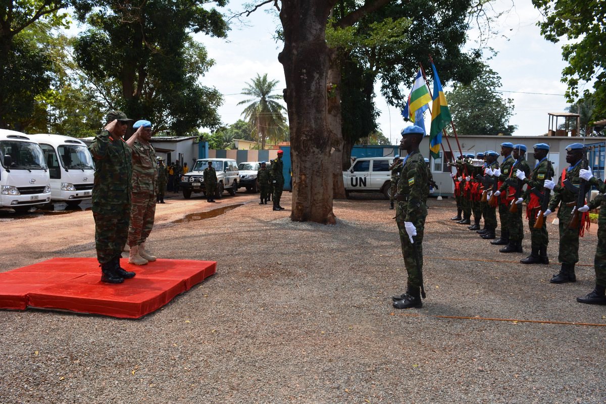 Yari yageze Centrafrique ku cyumweru tariki 6 Gicurasi 2018