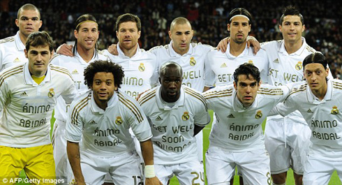 Abakinnyi ba Real Madrid bifuriza Muamba na Abidal wabazwe umwijima gukira