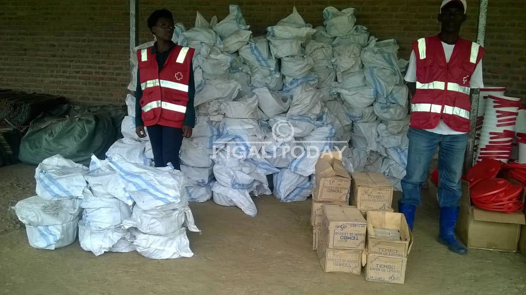 Bahawe amafunguro banahabwa amasabune yo koga