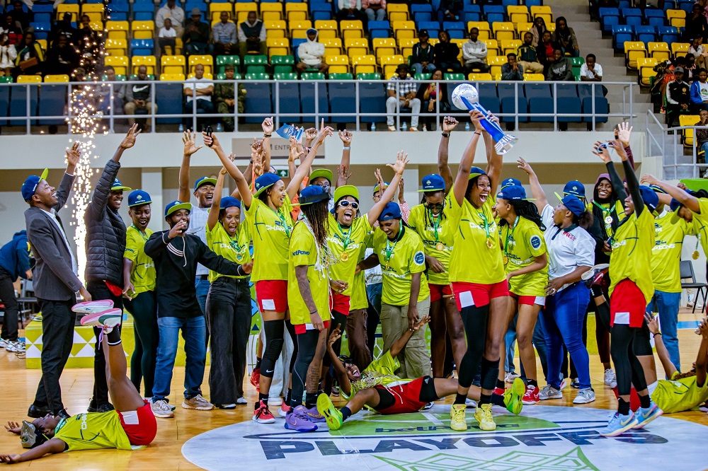 Ikipe ya REG WBBC ni yo yegukanye igikombe cya shampiyona