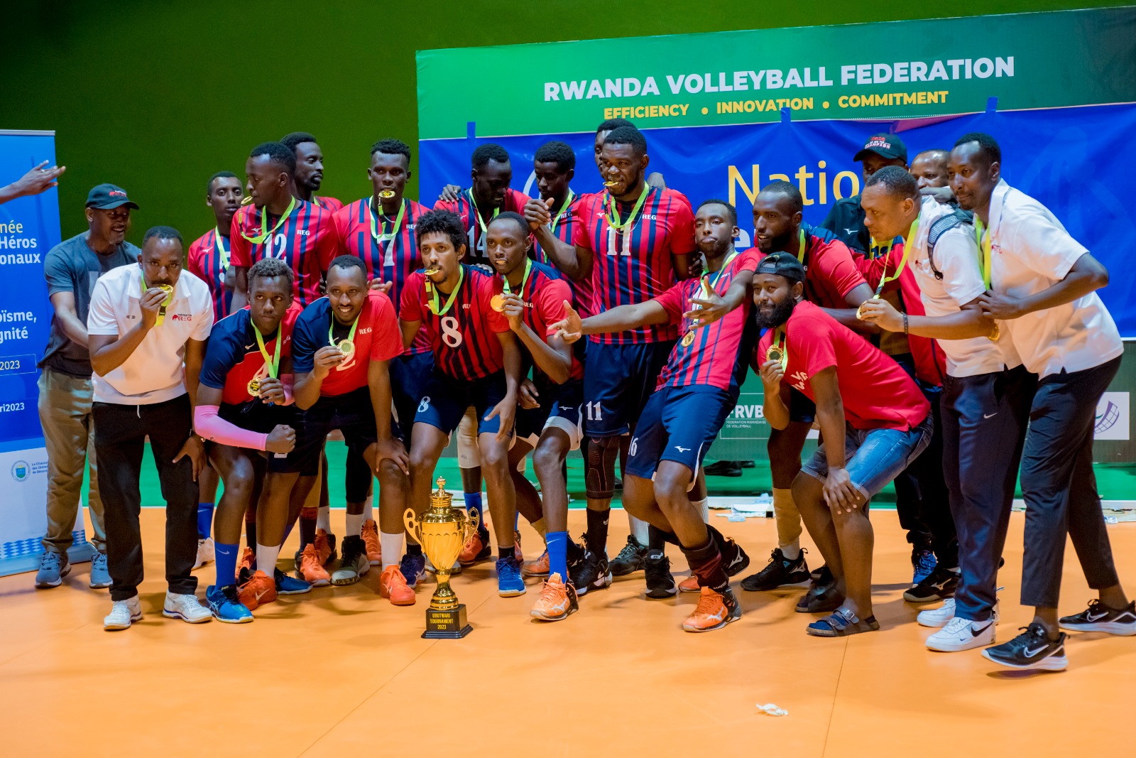 REG yegukanye igikombe mu bagabo