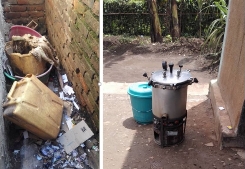 Amwe mu mavuriro akorera ahantu hari umwanda, agakoresha n