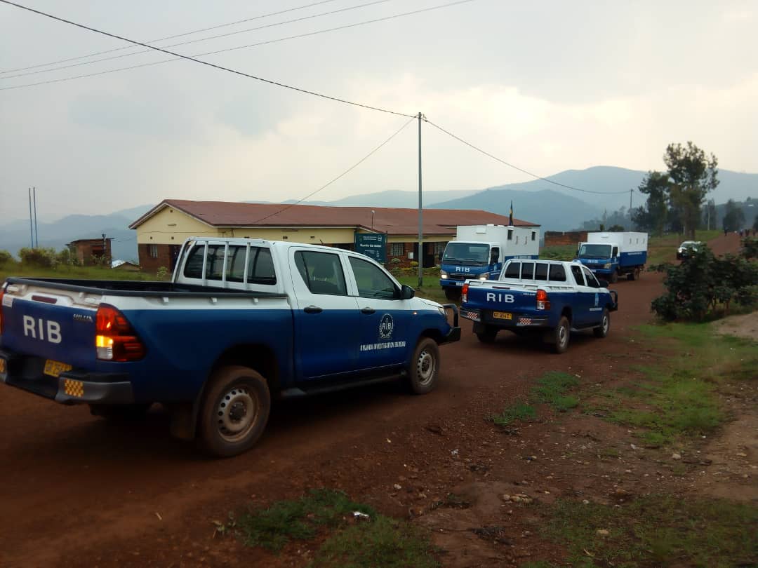 Ibiro bya RIB byimukanwa biramara iminsi ine mu Karere ka Muhanga