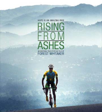 Igifuniko cya filime "Rising from ashes" ivuga ku ikipe y