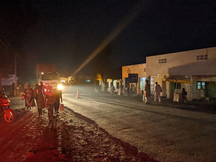 Nijoro hagaragara kubera urumuri rw'ibinyabiziga iyo bihanyuze 