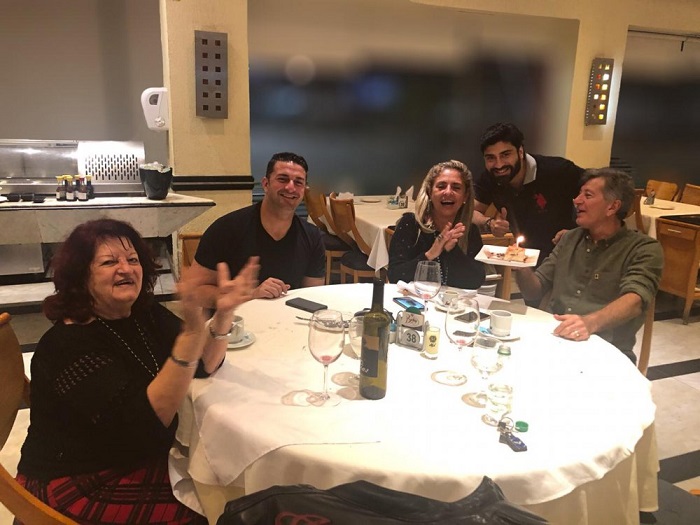 Uyu mutoza akomeje kwishimana n'umuryango we muri Brazil