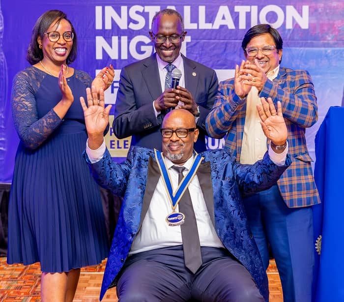 Aimable Rumongi watorewe kuyobora Rotary Club Kigali Seniors